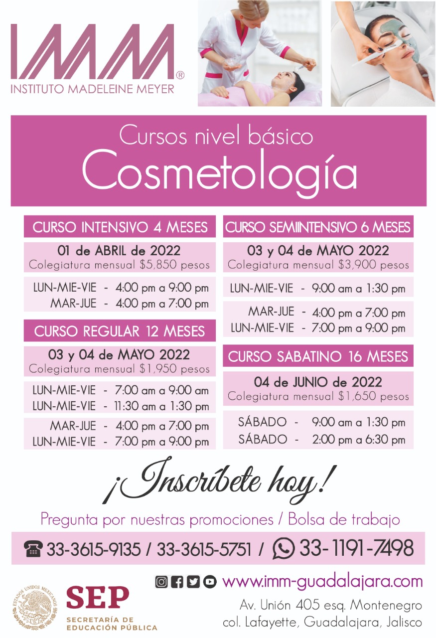 cursos de cosmetologia